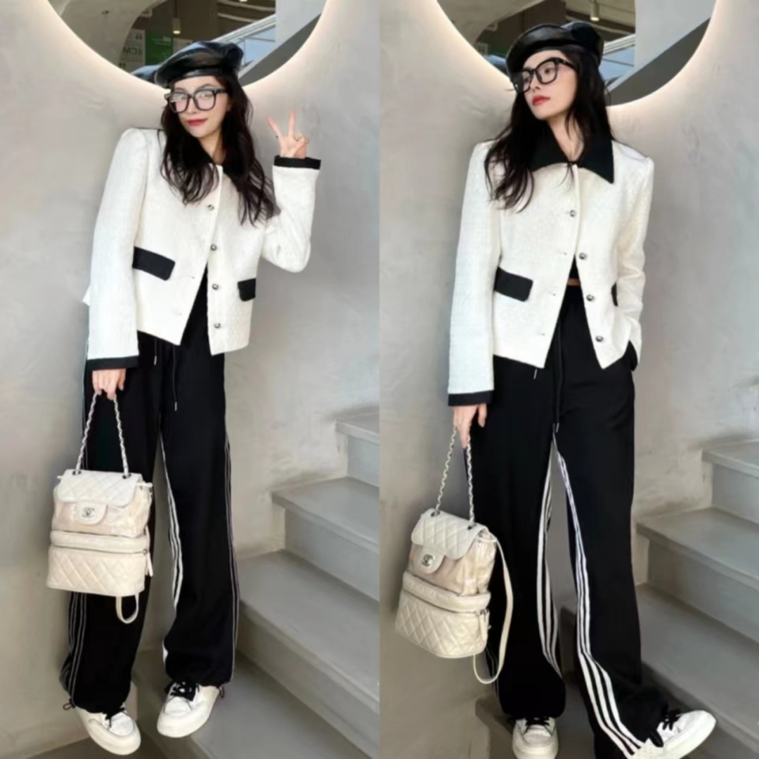 30-40岁洋气外套小香风套装,小香风外套年轻气质搭配
