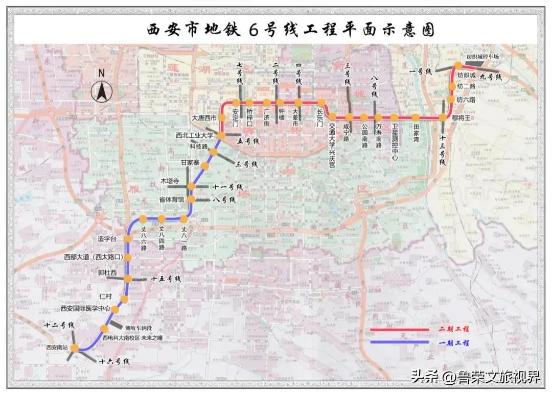 西安坐地铁旅游全攻略,西安半日游地铁