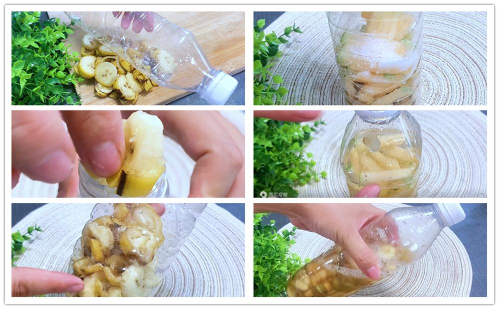 香蕉放水里泡一泡有什么作用,香蕉烂了别再扔了它还有这些用处