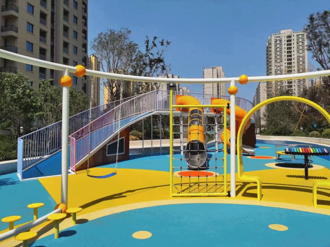 儿童活动区设计效果图,儿童体能训练场地装修效果