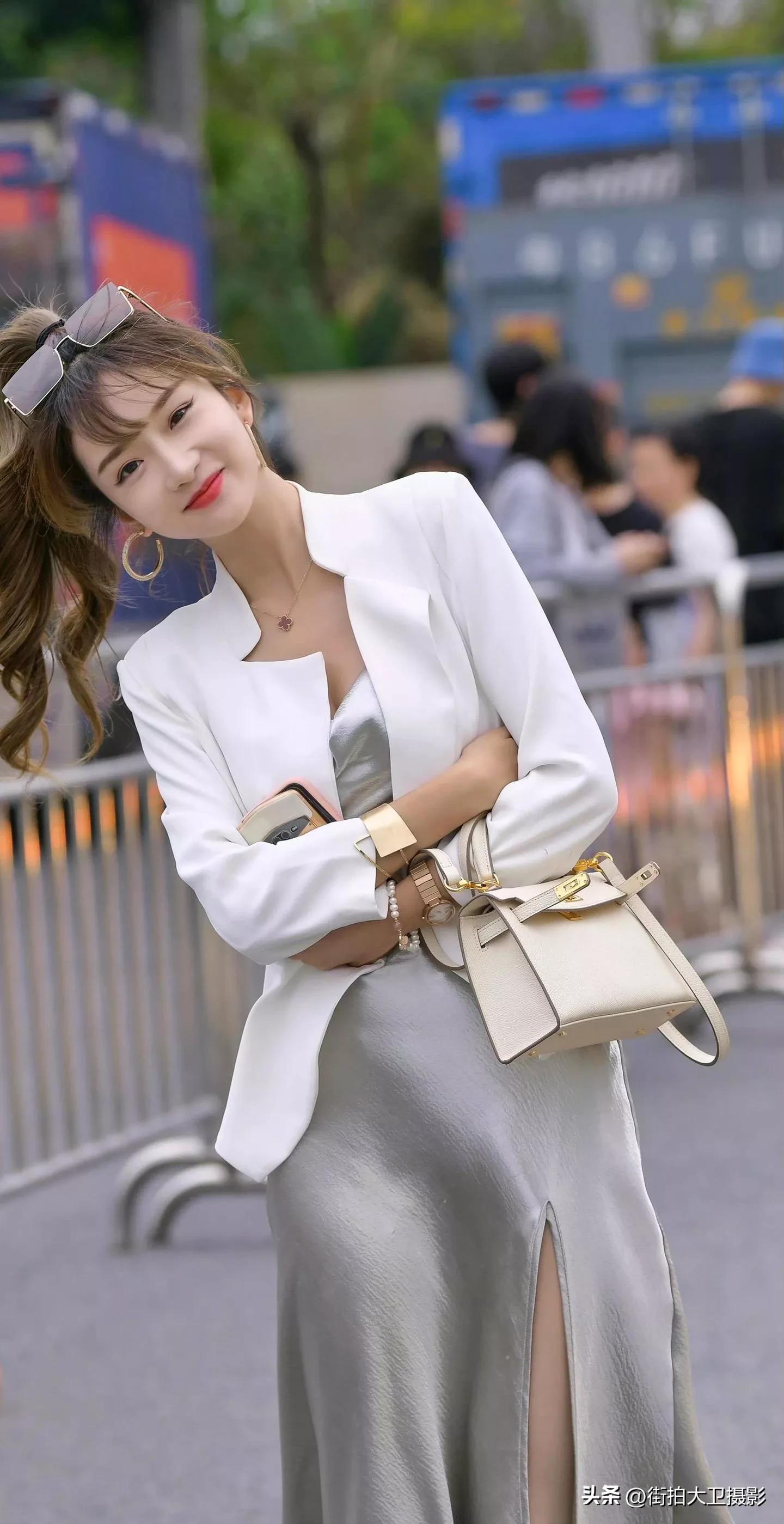 秋冬oversize西装外套内搭连衣裙,新款西装外套小香风时尚连衣裙