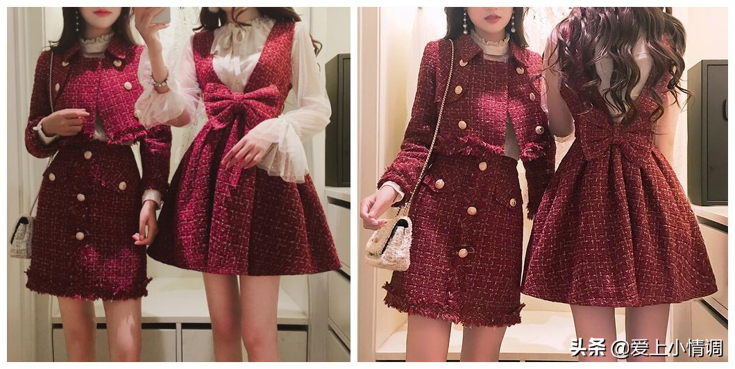 早秋闺蜜套装最新款,和闺蜜一起穿的秋冬套装