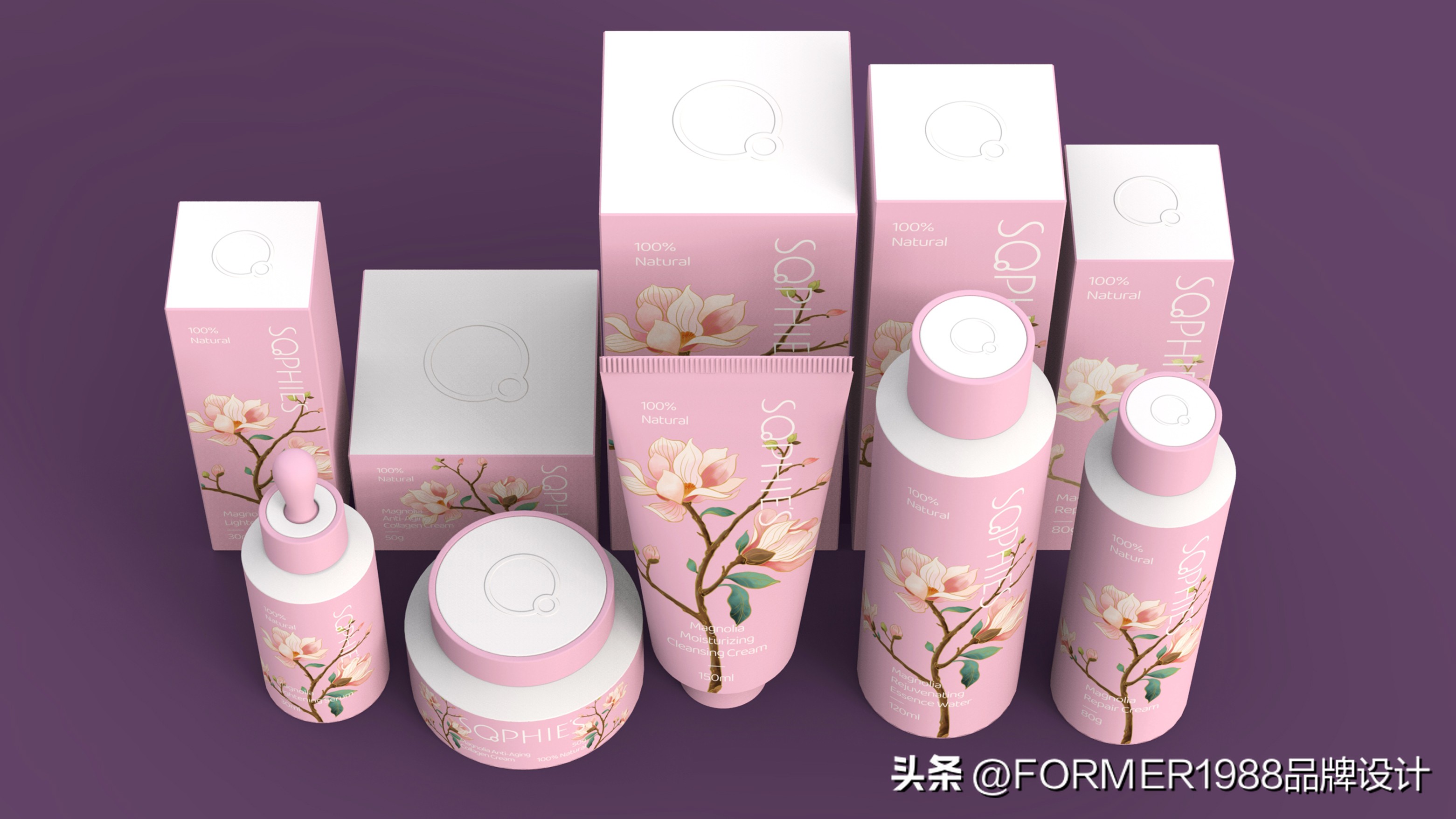 插画化妆品包装,插画化妆品包装设计