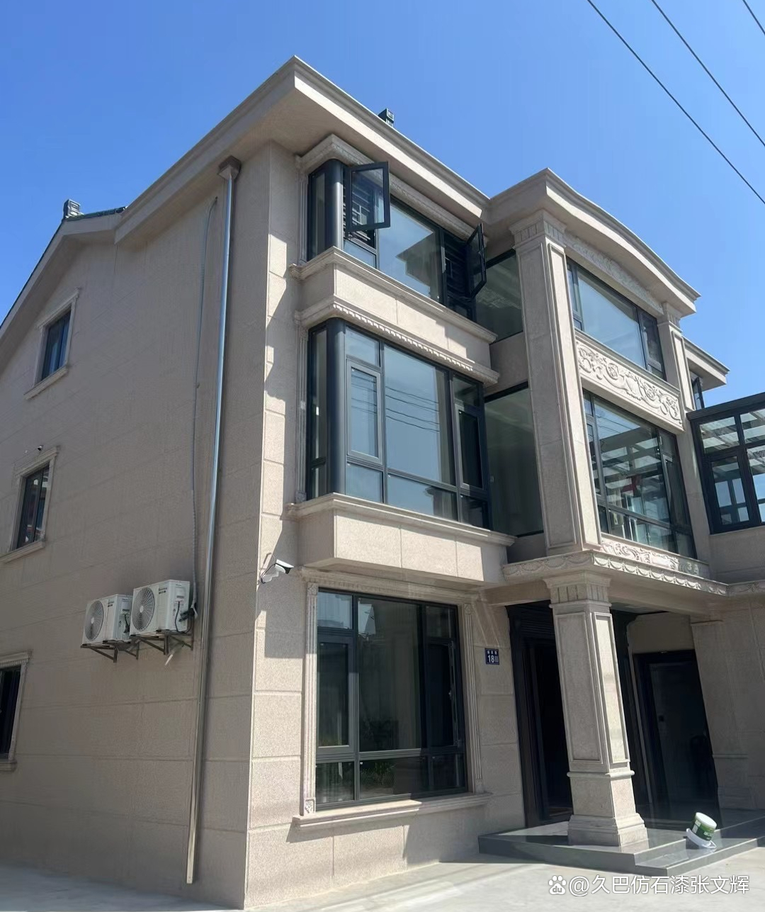 久巴仿石漆多少钱一平米,久巴仿石漆外墙效果