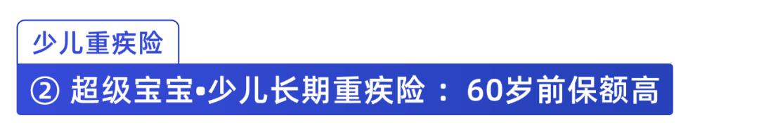 目前最好的少儿重疾险,目前比较好的少儿重疾险