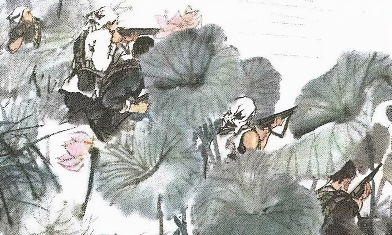 荷花淀中描写景色的句子,读课文荷花淀有感