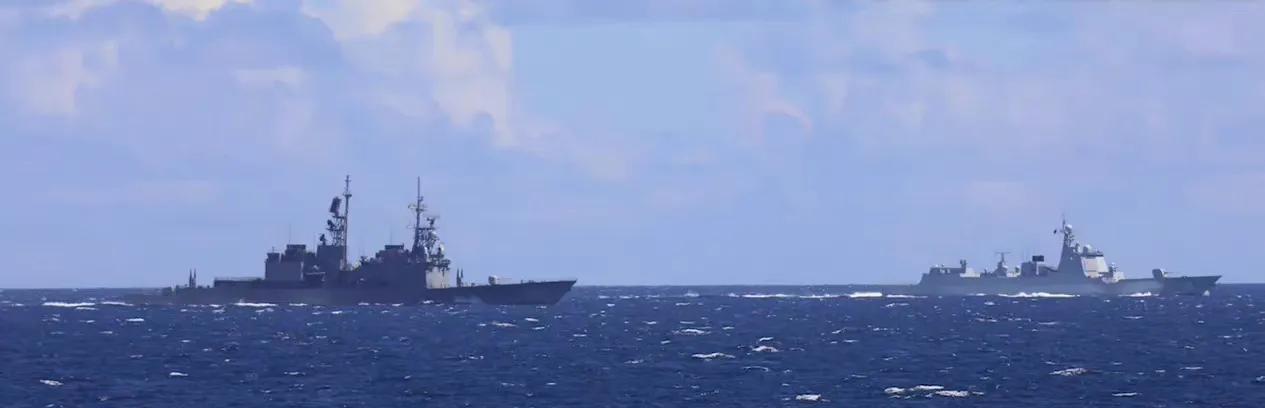 台海军前舰长谈055,台舰长评大陆海军视频