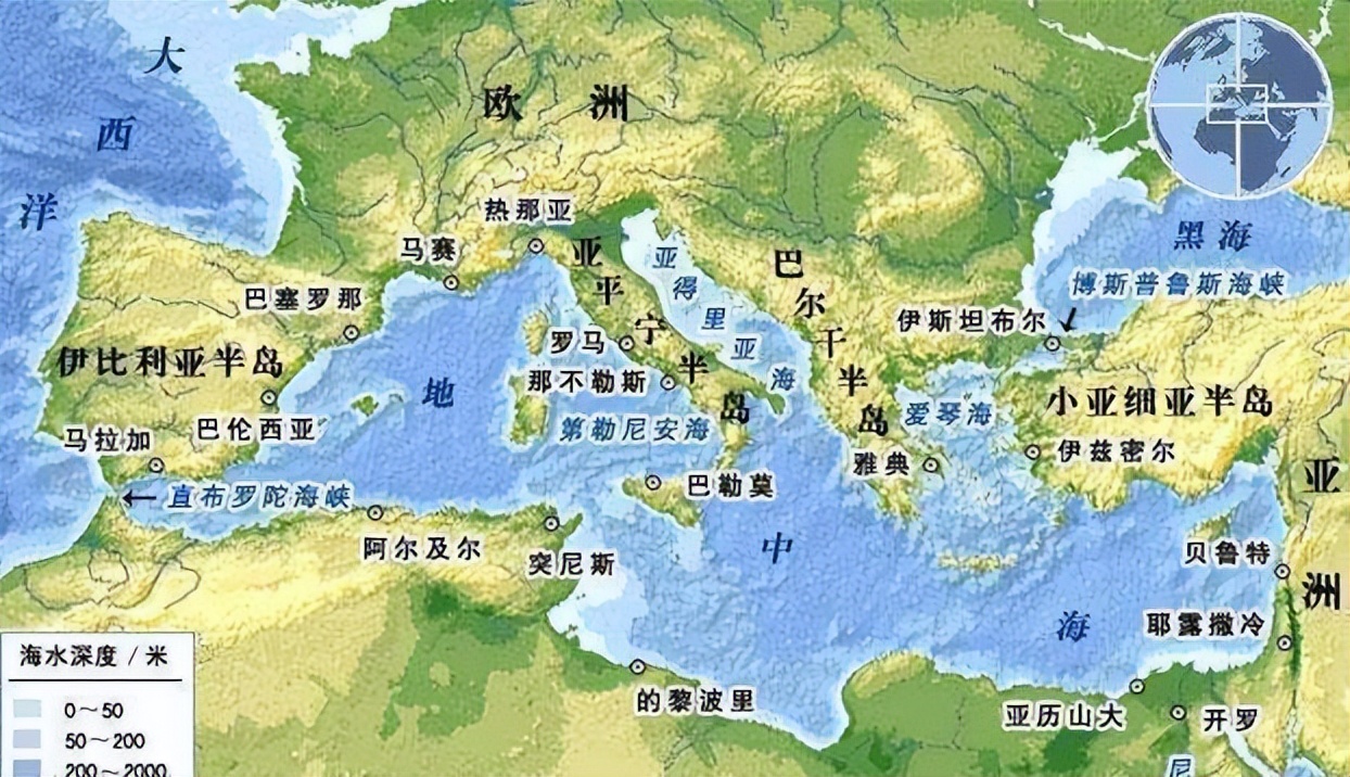 土耳其海峡的地理位置特征以及气候特点