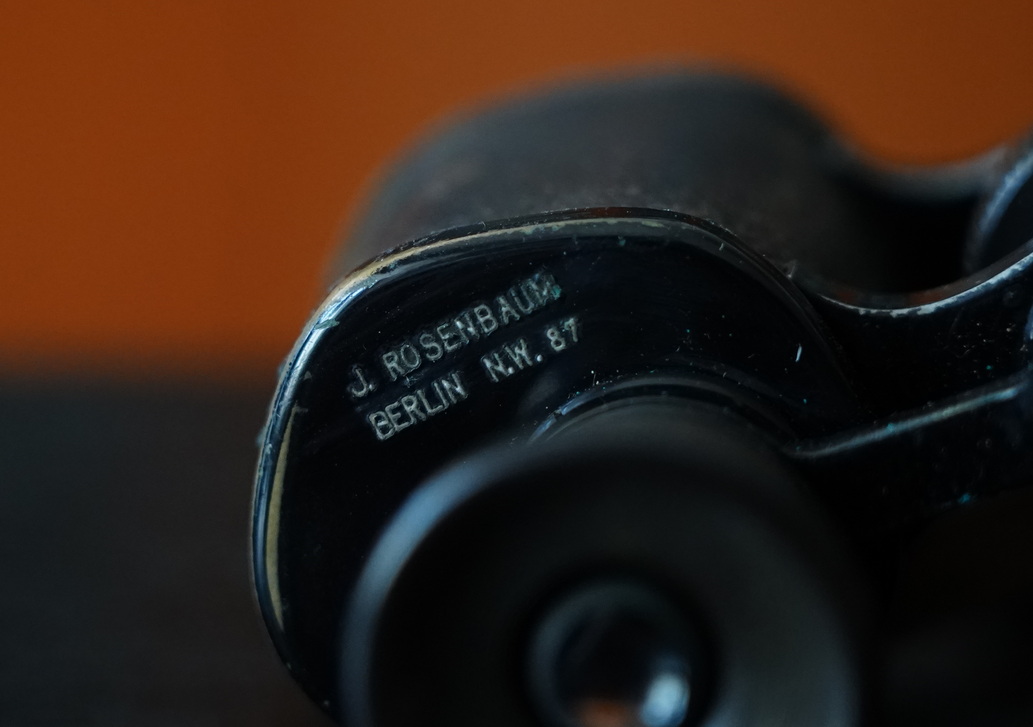 收藏了30年的望远镜,二战时期的军用高倍望远镜