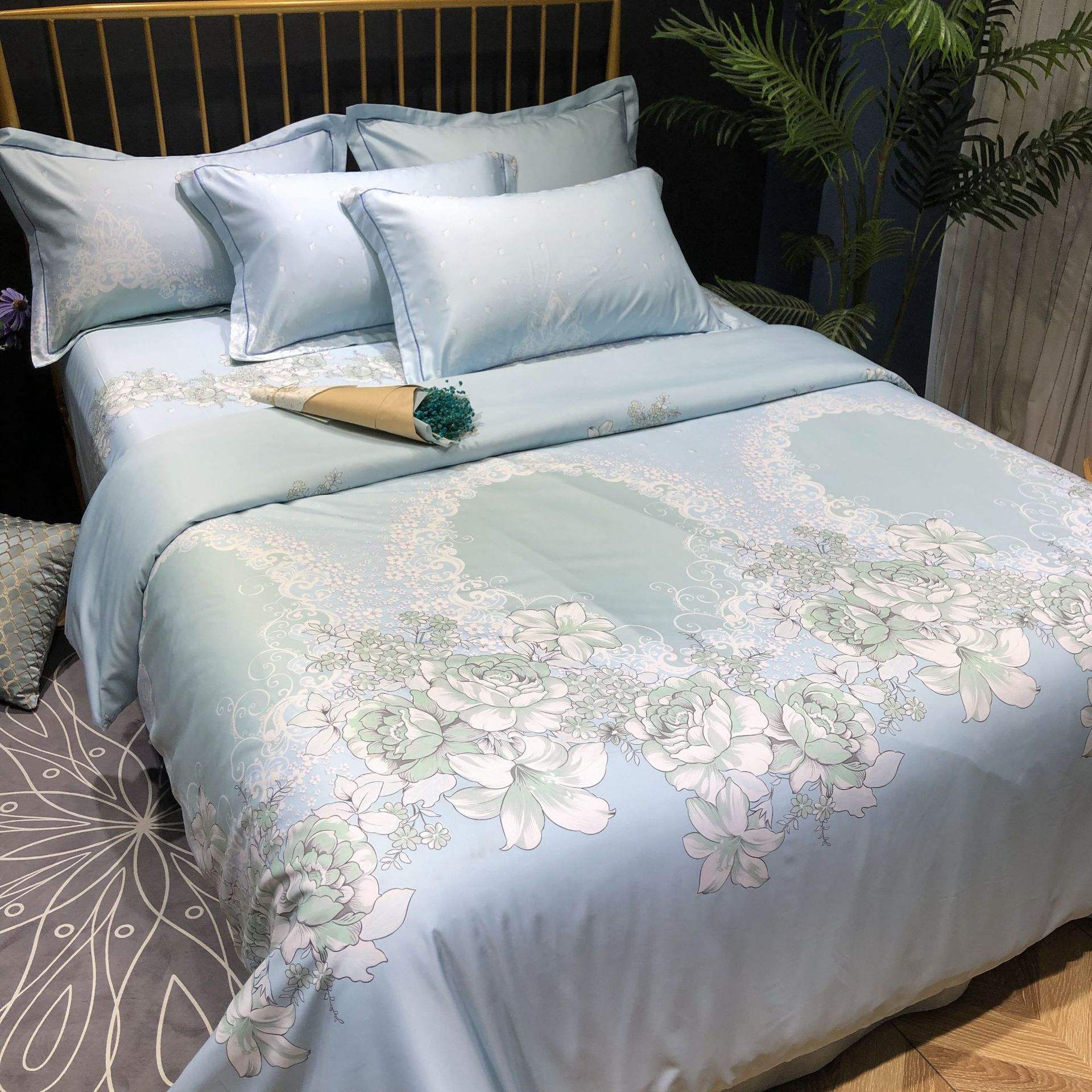 学生床上用品四件套怎么选,中学生床上四件套什么颜色好