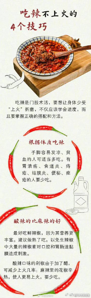 吃辣怎么不伤身体,吃辣上火怎么快速降火