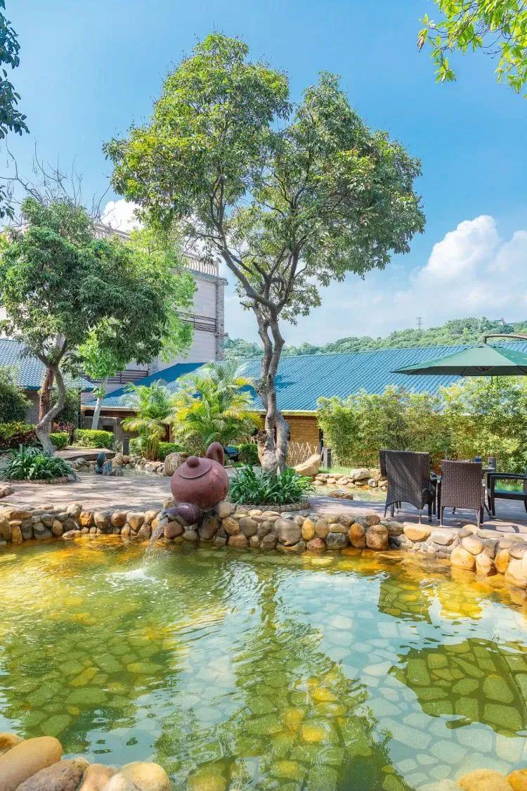 沉浸式泡温泉水酷汤泉,冬季室外温泉别样感受