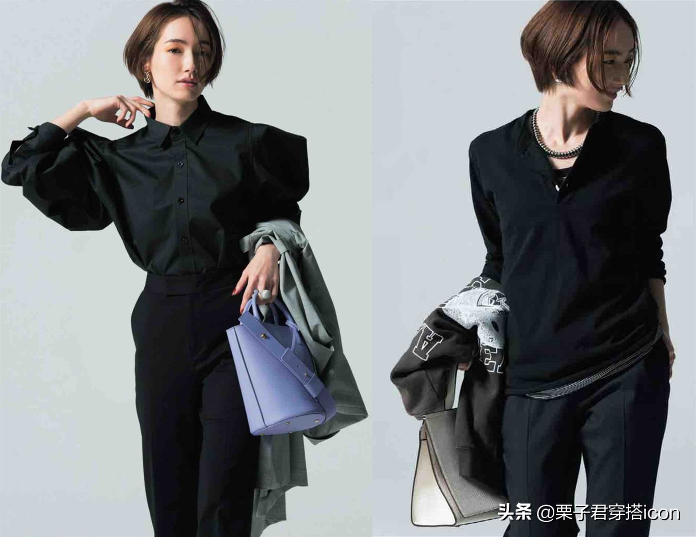 夏天黑色穿出高级感,夏季黑色怎么搭配出高级感