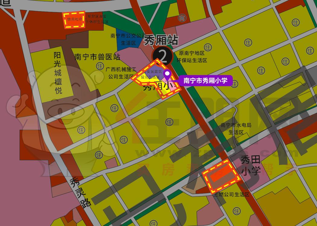 西乡塘区小学地段划分,2021西乡塘区小学划分