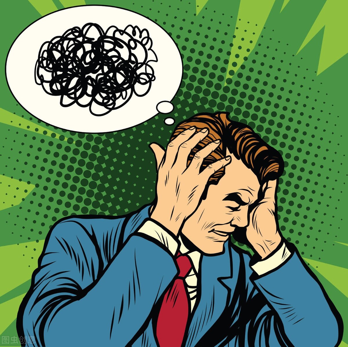 一分钟简易头痛疗法,治疗头痛动作