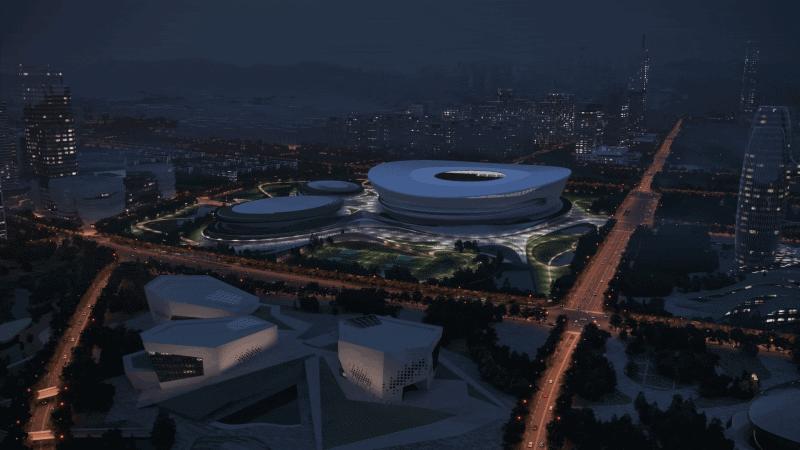 扎哈杭州国际体育中心,扎哈事务所设计师