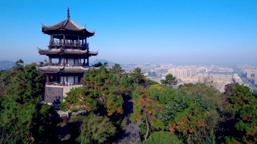 杭州美丽的山水公园,杭州临平山公园