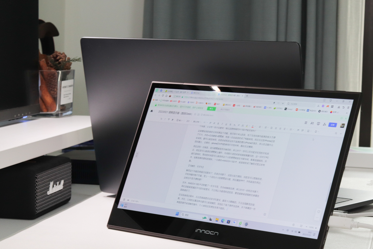 触摸便携式显示器可以当平板用,便携显示器触屏功能