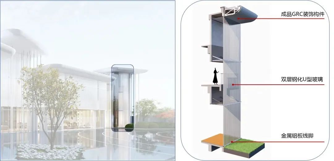 中营腾憬｜示范区如何通过玻璃做出亮点，设计+选材+施工工艺