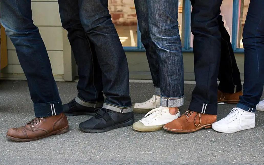 牛仔裤裤脚分叉怎么卷裤脚,阔脚裤怎么卷裤脚不易掉男