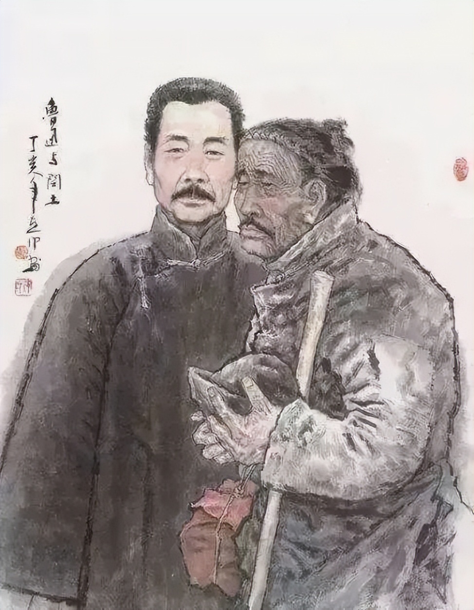 鲁迅闰土逝世时间图片,鲁迅儿时玩伴闰土的后人现在咋样