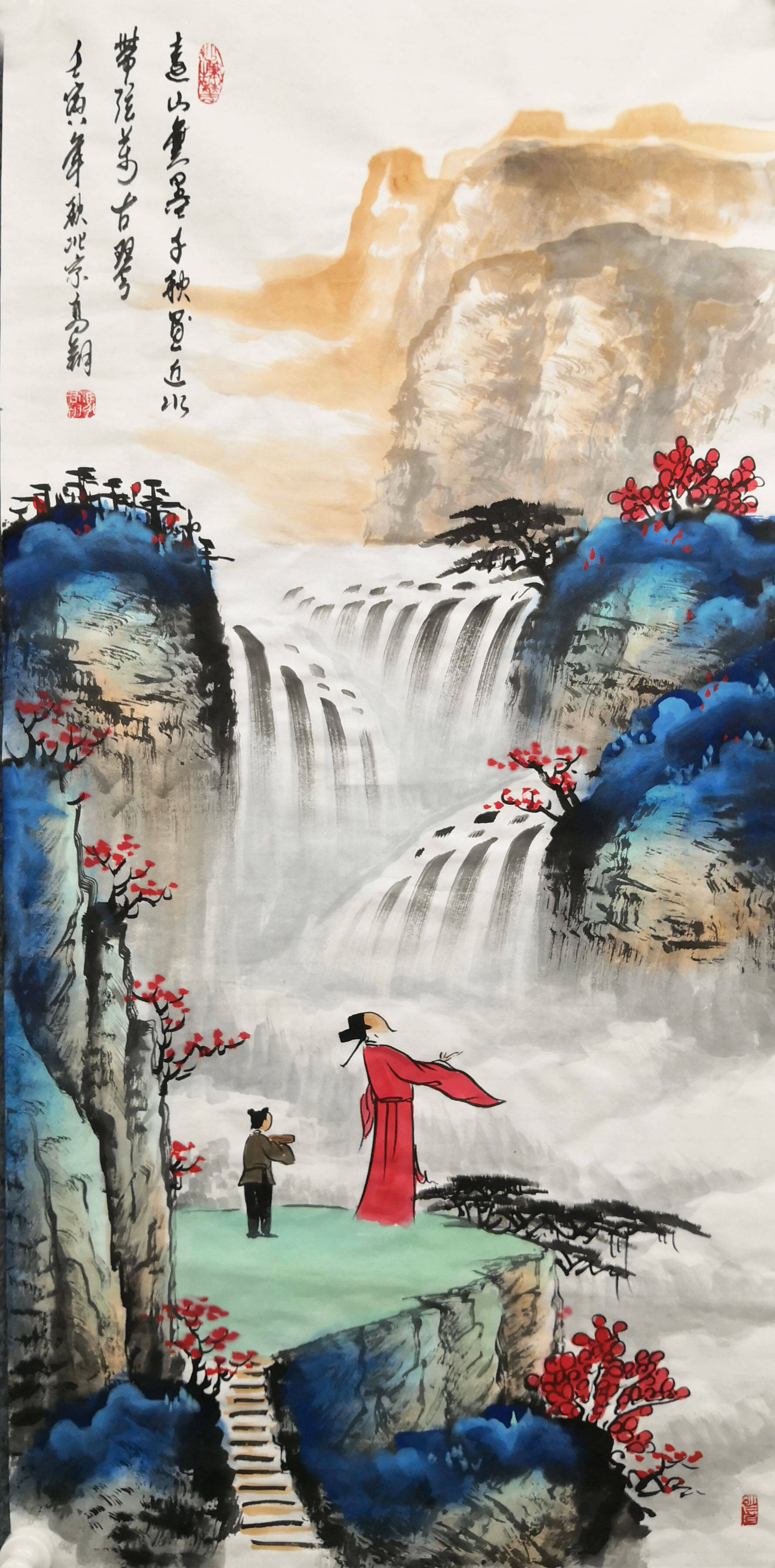 冯高翔的山水画,冯高翔画有收藏价值吗