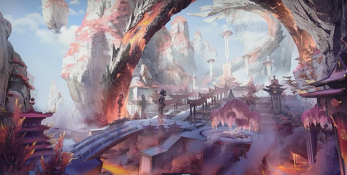 诛仙世界看风景,诛仙世界风景