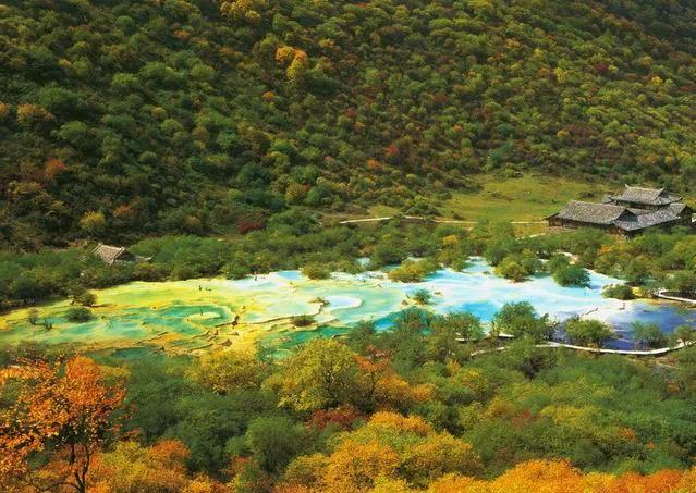 人间仙境九寨沟图片,人间仙境九寨风景图片
