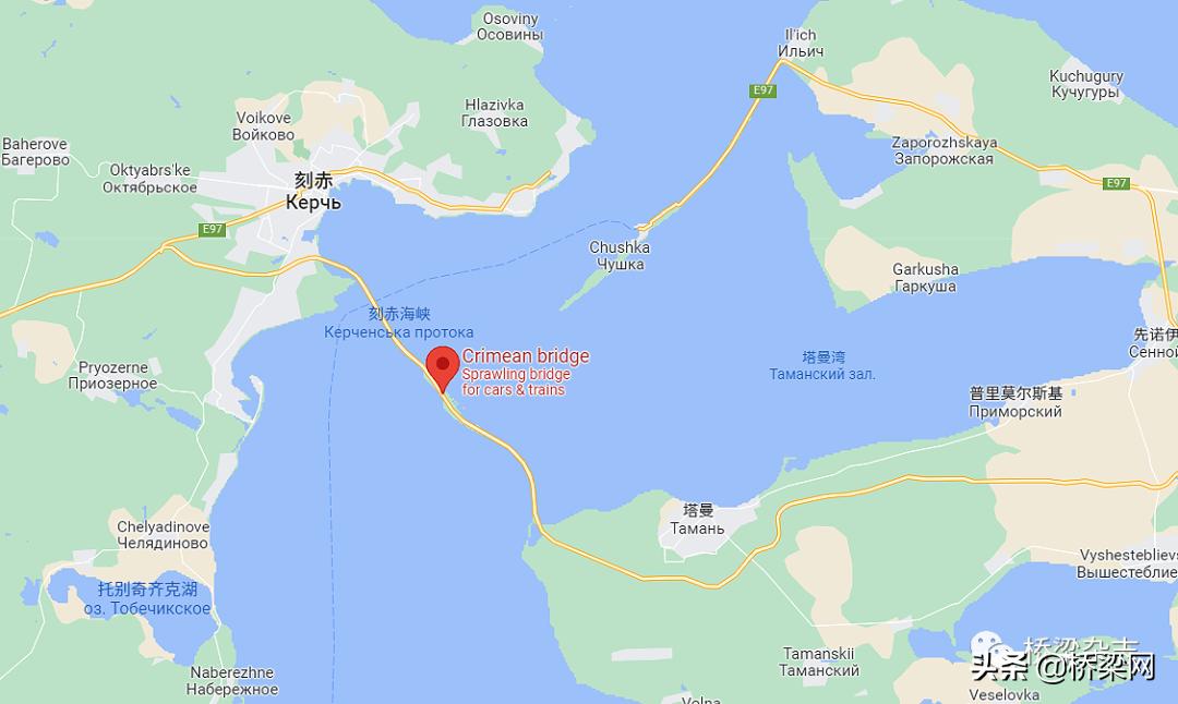 克里米亚大桥最长多少公里,海外桥