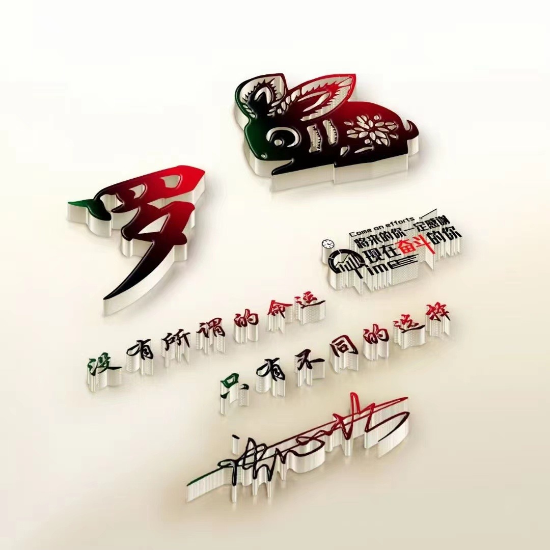 好看的姓氏头像属于你的独一无二,励志头像图片大全2023