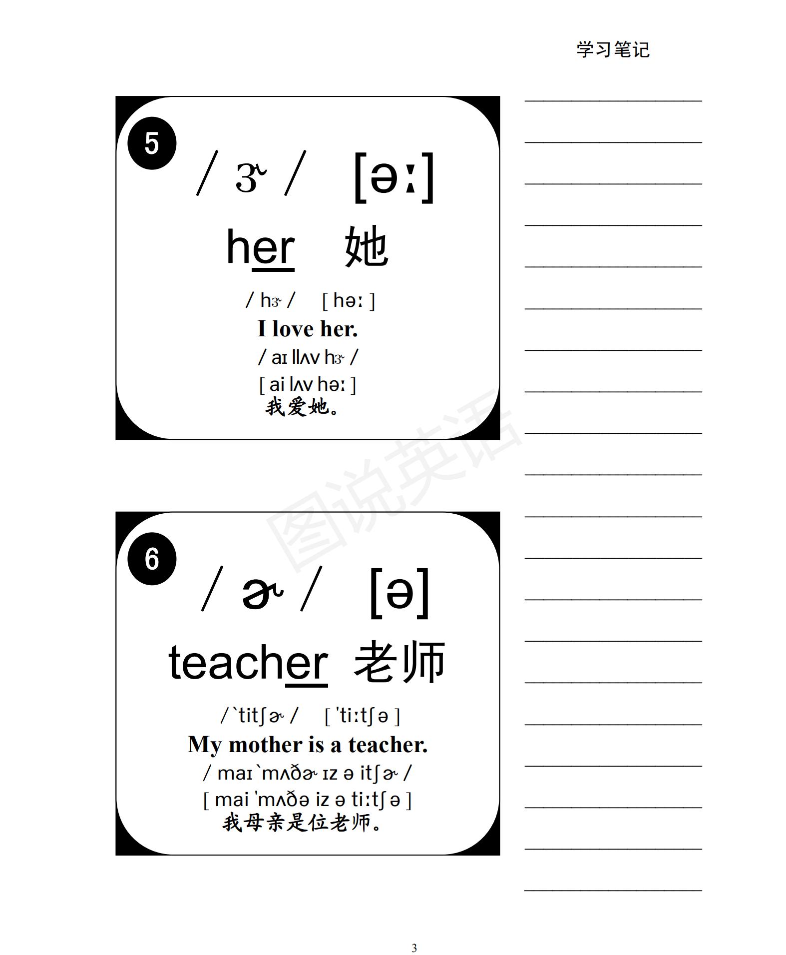 一口气学会音标视频,音标48个国际音标发音教程