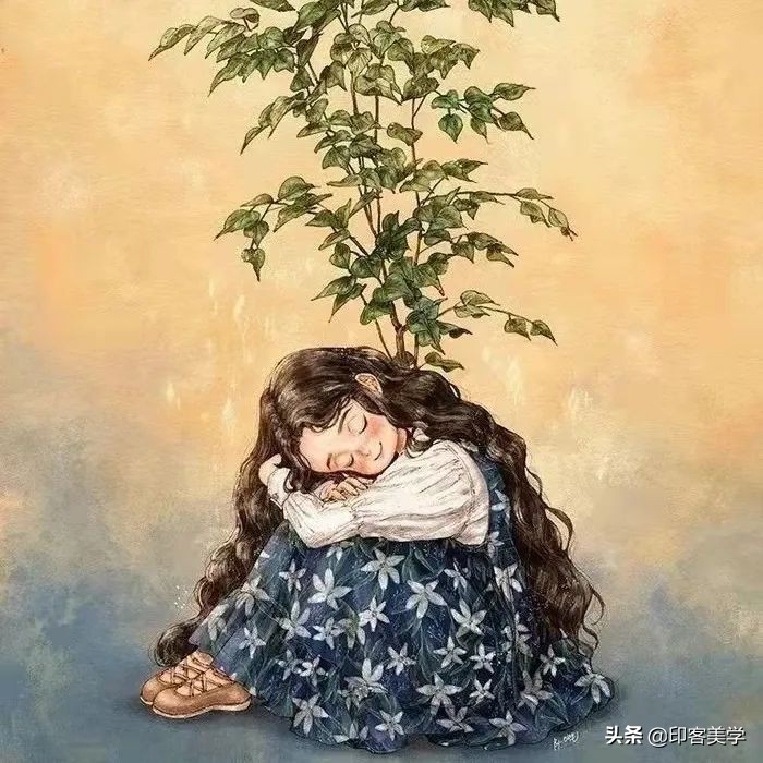 小众插画头像,分享给大家一组我的原创插画头像