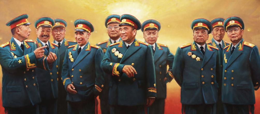 十大元帅夫人新中国成立后都担任什么工作，1955年有几人授衔