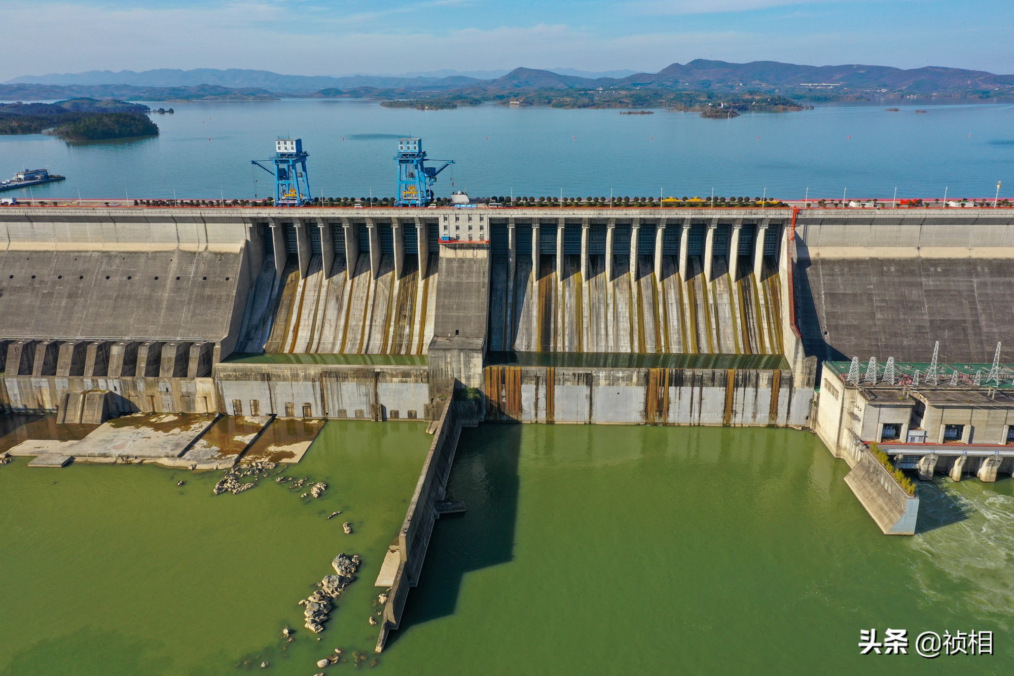 丹江口大坝最大坝高是多少,湖北丹江口市大坝视频