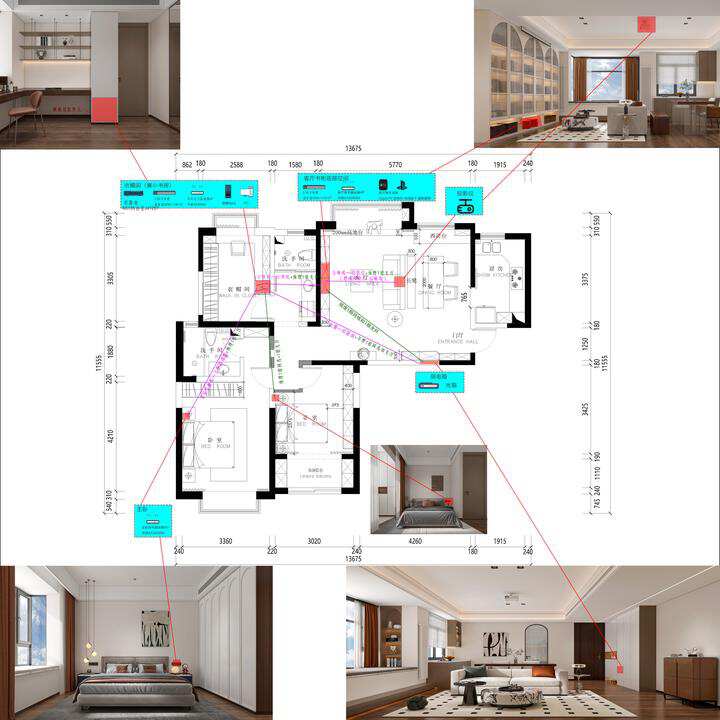 新100平米楼房装修,100平个人新装修5楼