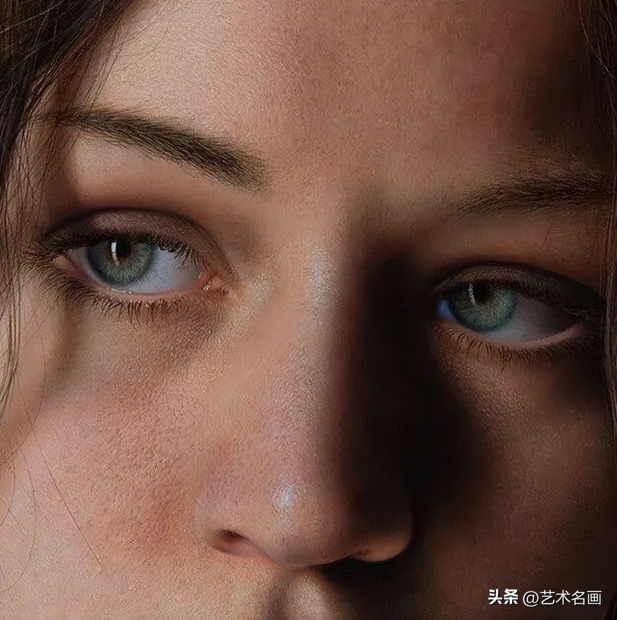 布格罗油画人物高清作品图文,马可格拉西超写实油画图片