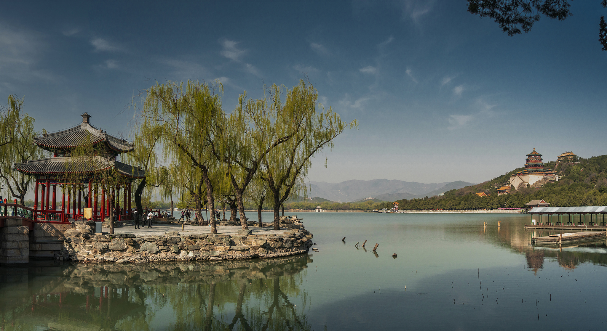 走颐和清漪，赏皇家园林之十一：昆明湖东堤（修订版）