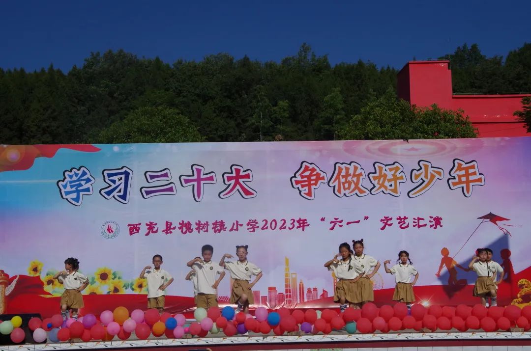 西充县槐树镇小学：学习二十大，争做好少年