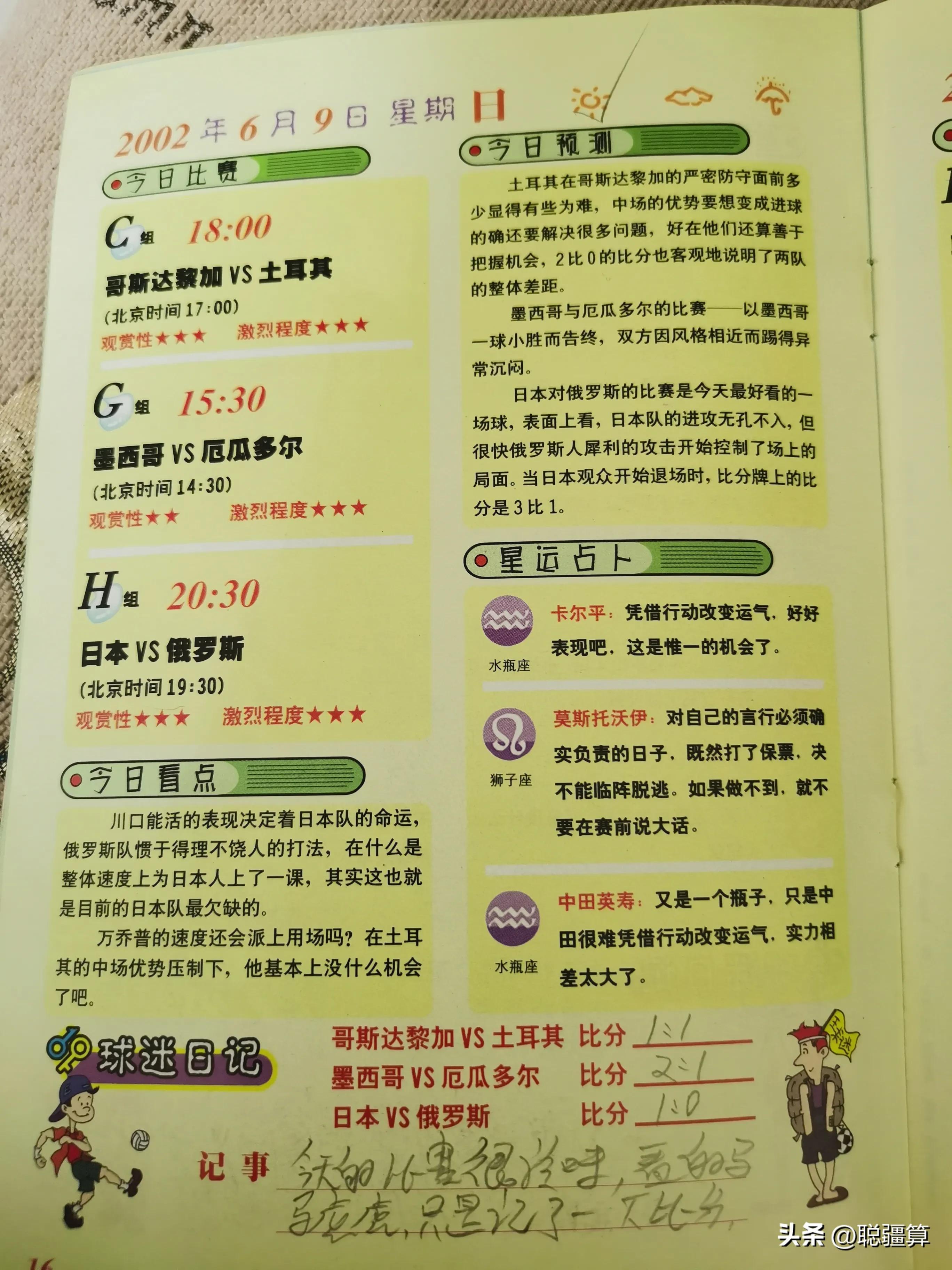 我与世界杯的二十年,我们的足球青春回忆