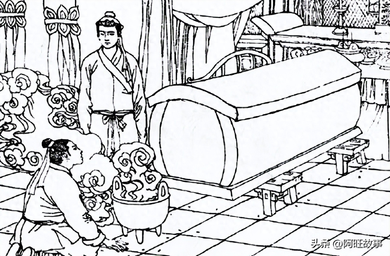 民间故事男子遭雷劈下集,民间故事男人将女人埋葬