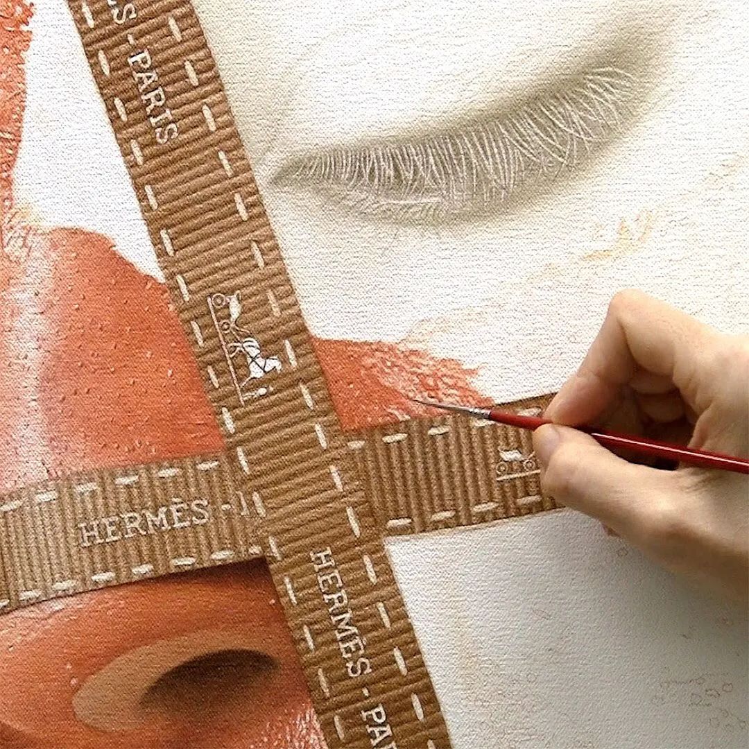 冷军最出名的5张女性肖像画,冷军画少女图