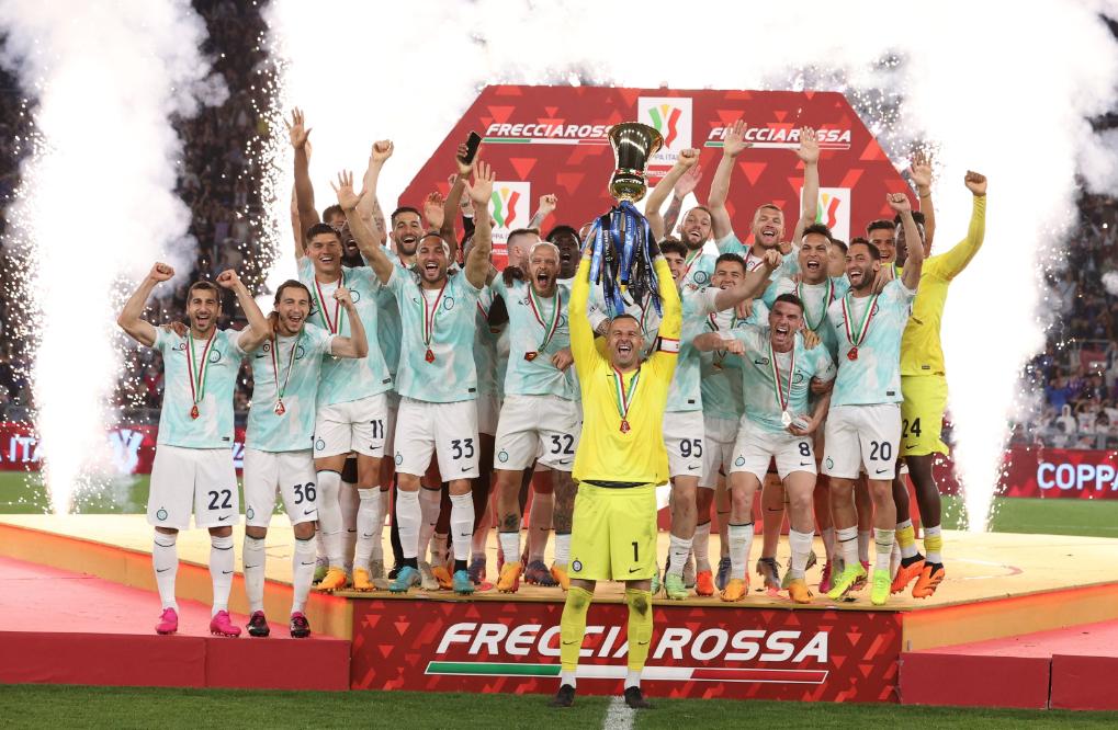 苏宁第5冠,31岁张康阳已是传奇:队史第3,载入国米史册