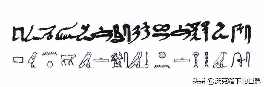 古埃及的文字是用什么工具刻上去,古埃及早期文字是什么文字