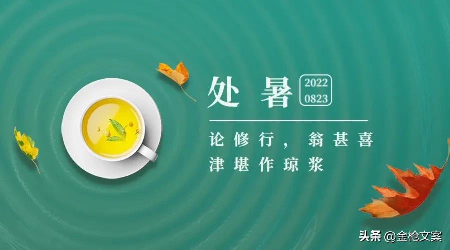 二十四节气处暑朋友圈,二十四节气处暑日记