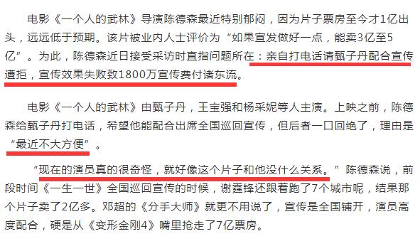 陈德森甄子丹电影,陈德森一个人的武林解析