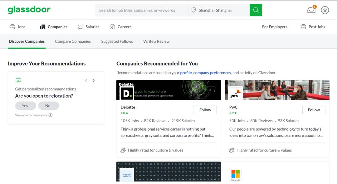 美国找工作网站排名推荐,找工作跟老板谈视频