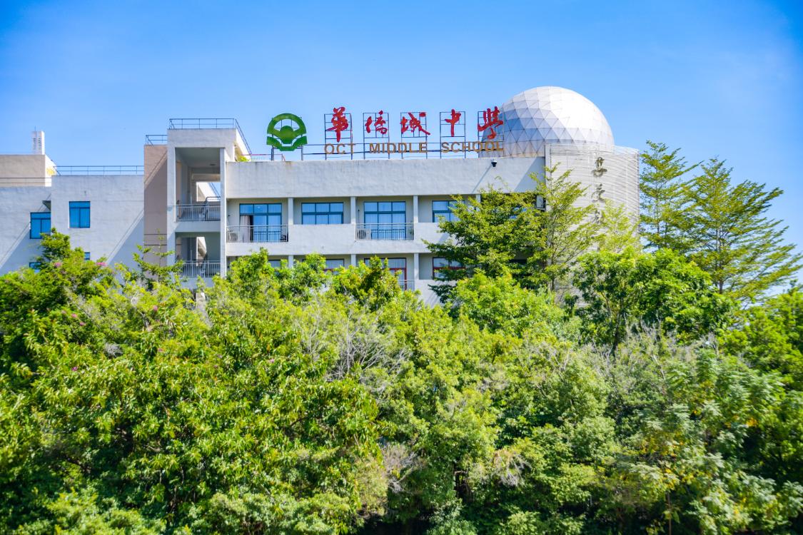 华侨城中学地下球馆,华侨城中学体育场