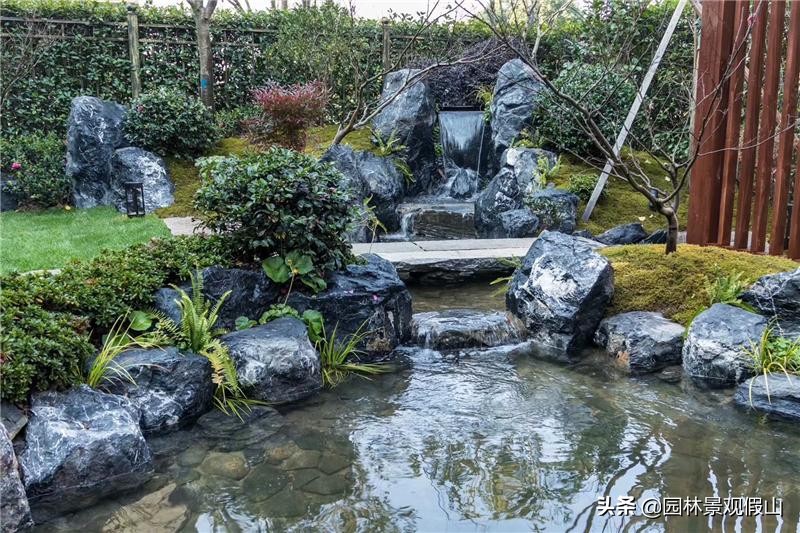 庭院假山景观施工方案,园林假山怎么建造