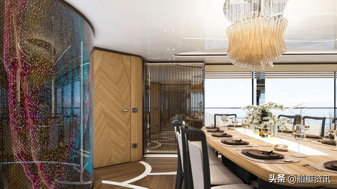 意大利工作室为第二艘Bilgin163打造的奢华内饰