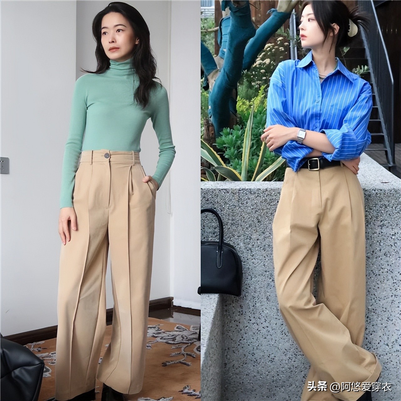 经典卡其裤穿搭,最经典的卡其裤什么样的